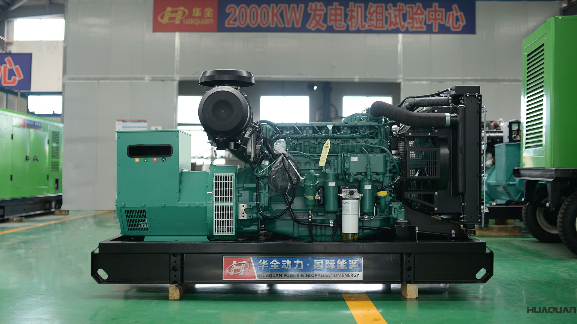 華全動力100kw自動化發(fā)電機(jī)組于2018年4月25日發(fā)往棗莊