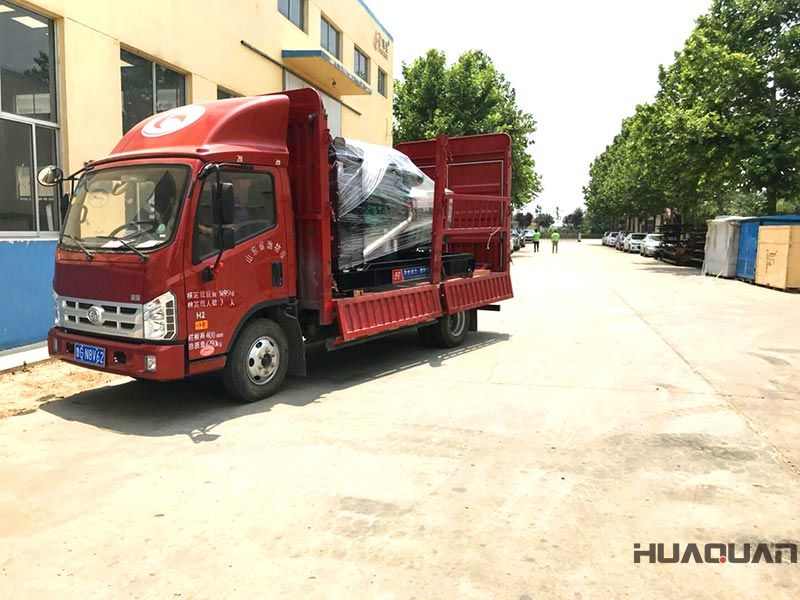 一臺HQ200GF標配型柴油發電機組在6.18號，發往河南省周口市