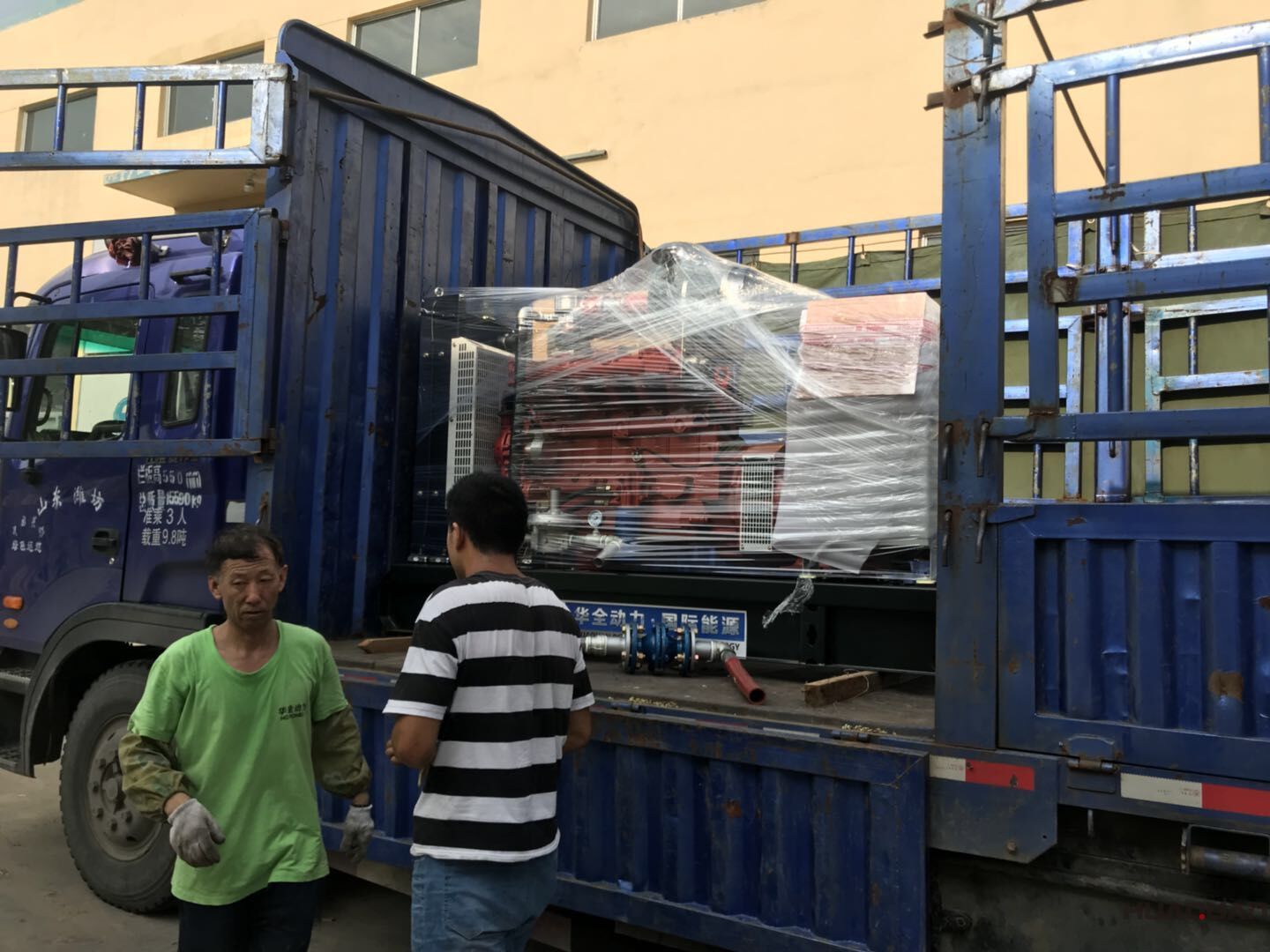 一臺HQ2QF標配汽油一體機于7月7日順利發往四川省