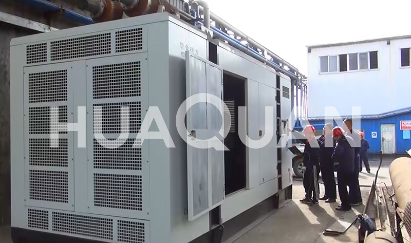 天津?yàn)I海新區(qū)寫字樓550kW發(fā)電機(jī)組電站項(xiàng)目