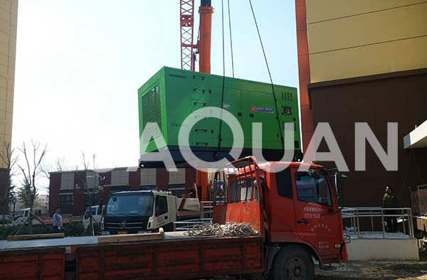 山東濱州運(yùn)輸業(yè)650kW發(fā)電機(jī)組電站項目