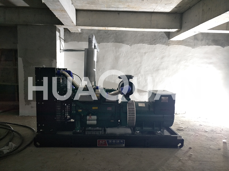 德州市索通小鎮糧油儲備400KW發電機組電站項目